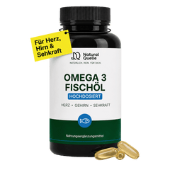 Omega 3 Fischöl hochdosiert – 365 Softgels