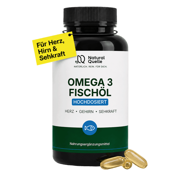 Omega 3 Fischöl hochdosiert – 365 Softgels